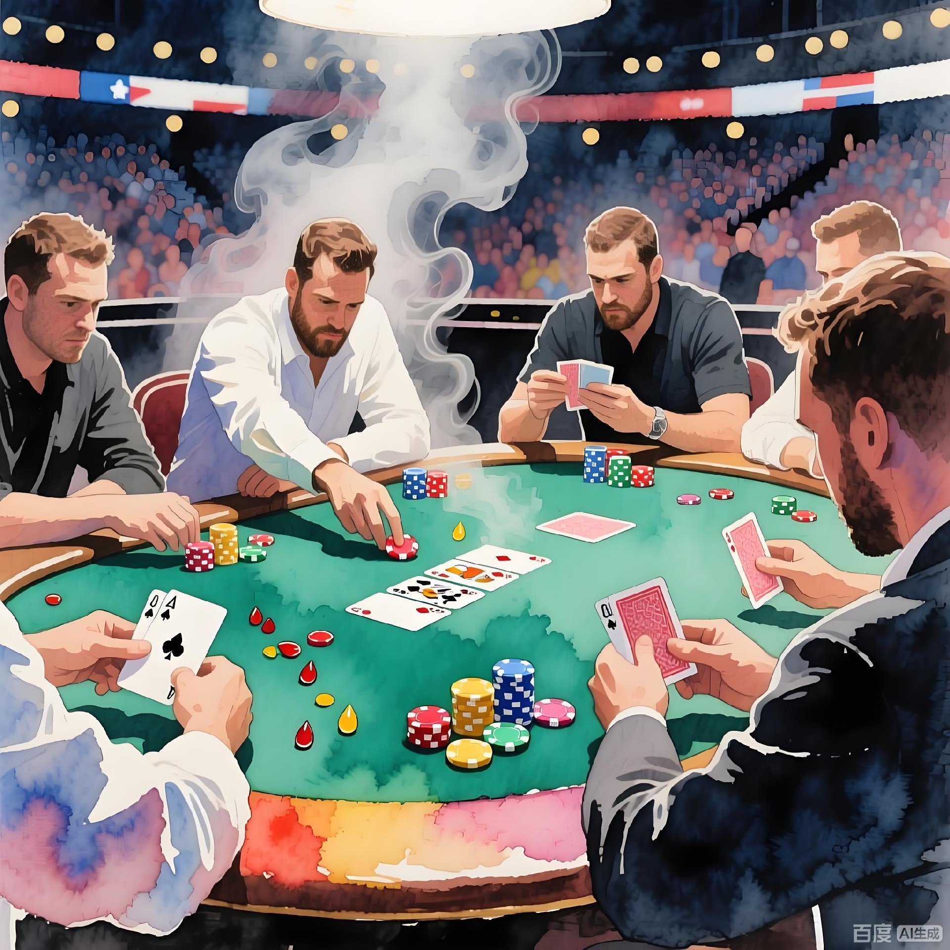 德州扑克锦标赛卡通竞技